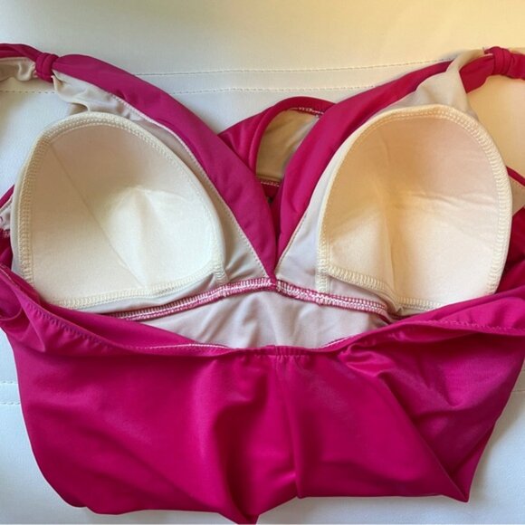 Miraclesuit Hot Pink One Piece Swimsuit - Picture 5 of 9